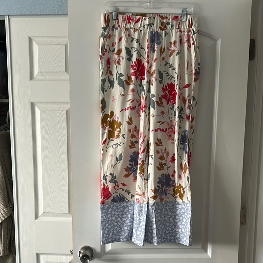Pact Floral staycation lounge pants